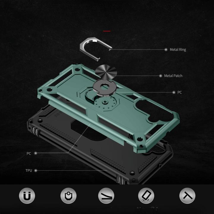 Produktbild Cover-Discount Galaxy A16 - Robustes Back Cover mit Kickstand (Samsung Galaxy A16 5G)