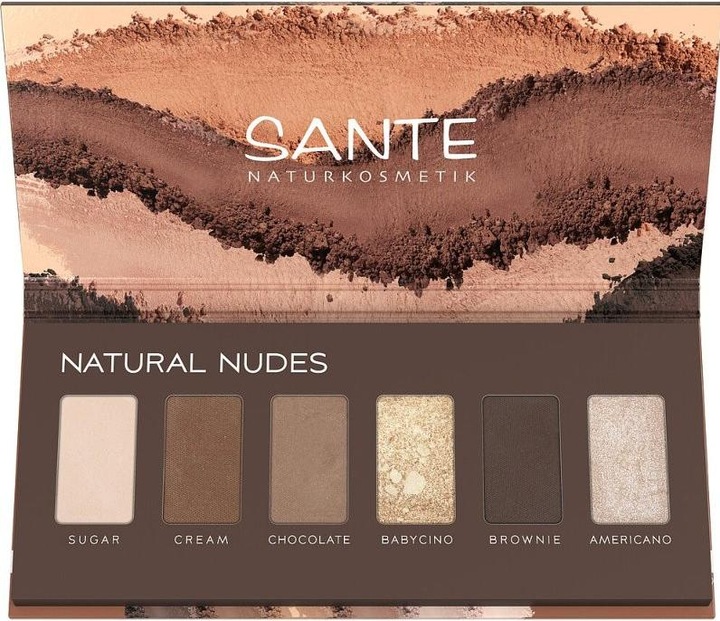 Produktbild Sante Natural Nudes High-Pigment Eyeshadow Palette (Nudy Shades)