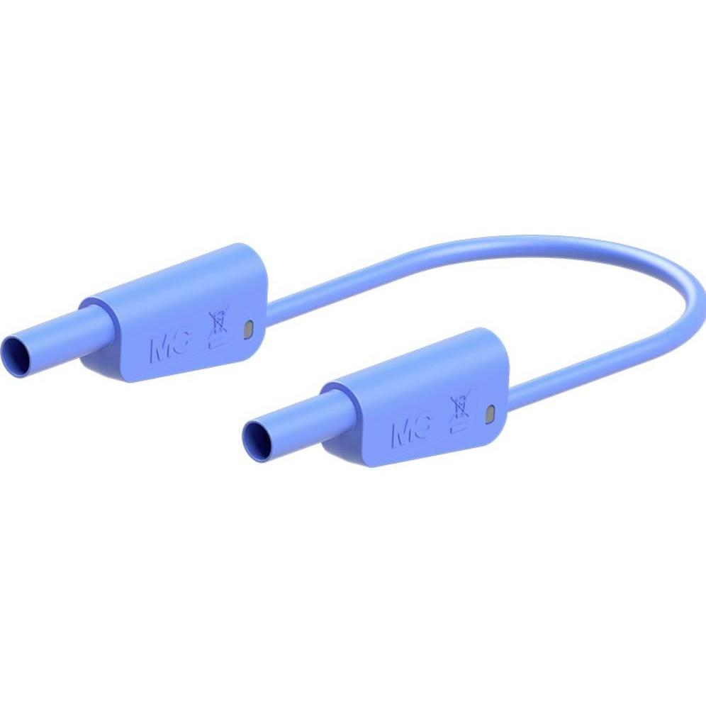 Stäubli, Messleitung, SLK-4A-S10 Messleitung ( - ) 50 cm Blau 1 St.
