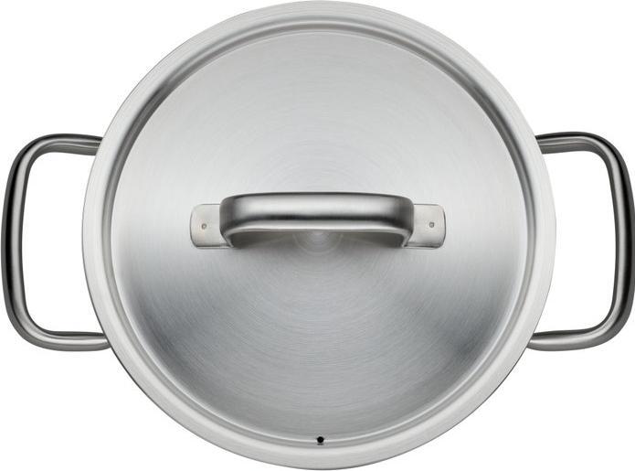 Produktbild WMF Topfdeckel 16cm Metalldeckel Gourmet Plus Edelstahl spülmaschinengeeignet (16 cm, Metall)