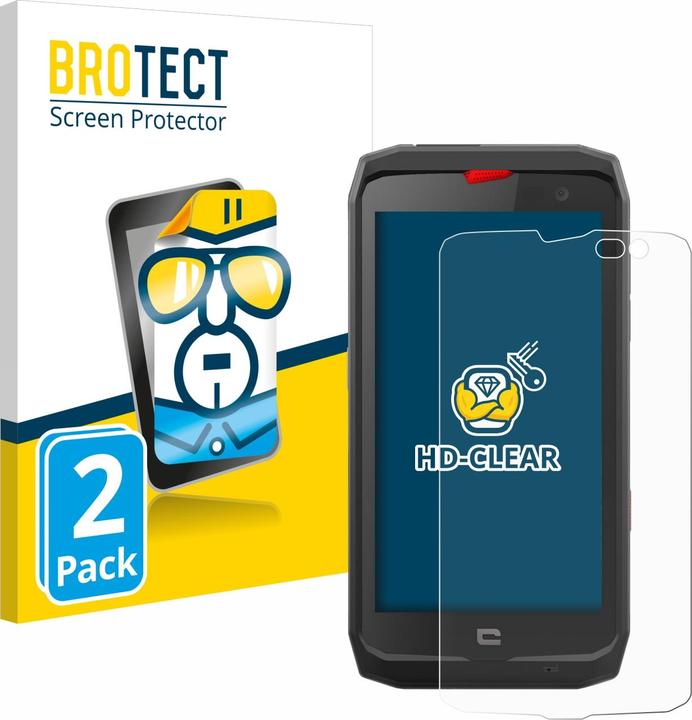 Actual product image BROTECT Screen Protector Clear (2 Piece, Crosscall Action-X3)