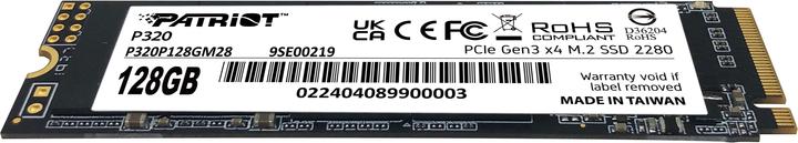 Actual product image Patriot P320 (128 GB, M.2 2280)