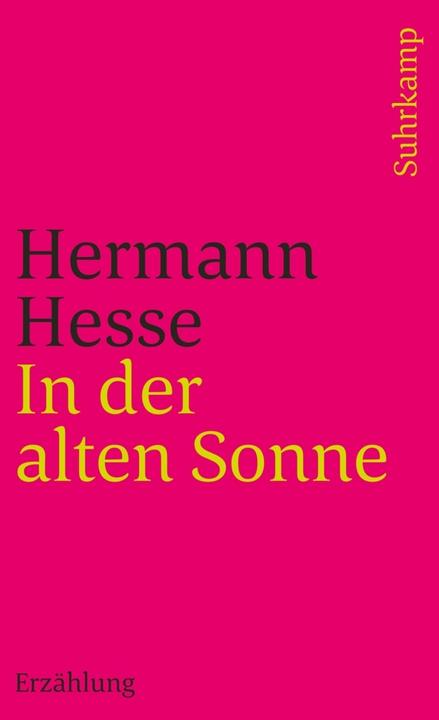 Produktbild In der alten Sonne (Deutsch, Hermann Hesse, 1988)