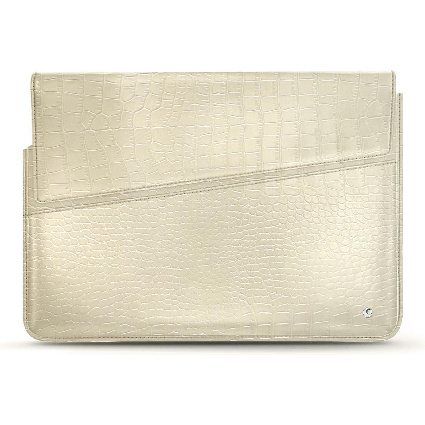 Noreve Lederhülle, Notebooktasche, Weiss