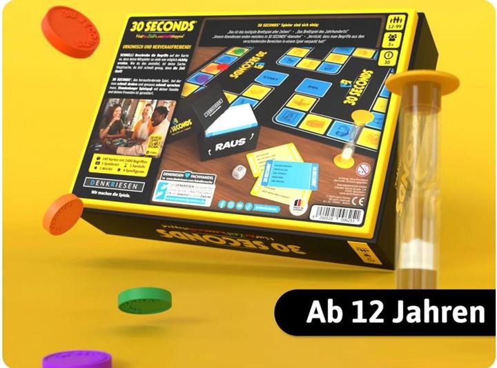 Produktbild Denkriesen 30 Seconds (d) (Deutsch, 3 Spieler)
