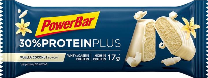 Produktbild Powerbar Protein Plus 30% (Vanille, Kokosnuss, 15 Stk., 825 g)