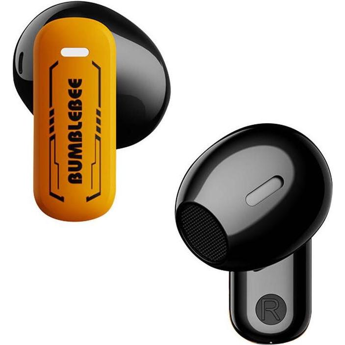 Thumbnail - Transformers TWS TF-T31 headphones (yellow) (5 h, Kabellos), Kopfhörer, Gelb