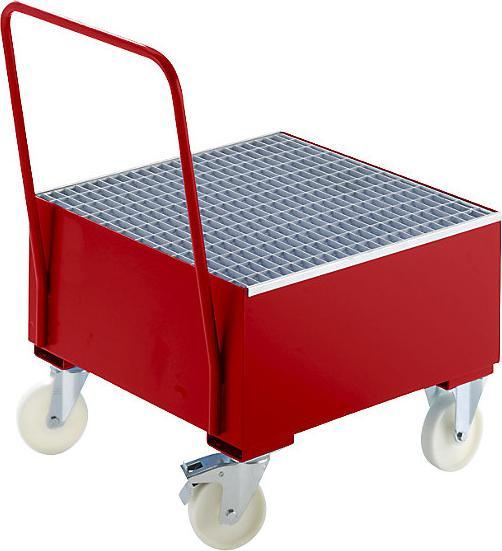 Produktbild kaiserkraft Auffangwanne aus Stahlblech, fahrbar