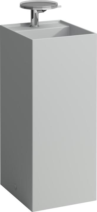 Actual product image Laufen Kartell Wash basin, free-standing, 1 tap hole, without overflow, 375x435x900 (375 mm, 435 mm)