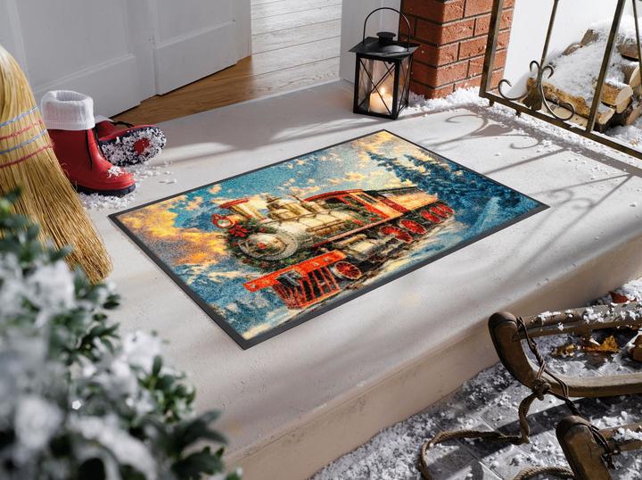 Immagine prodotto Wash + Dry Fussmatte Snow Express 50 x 75 cm (50 x 75 cm)