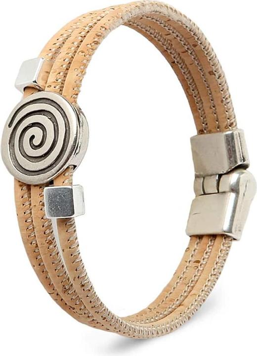 Actual product image Artelusa Espiral" bracelet (20 cm, Cork)