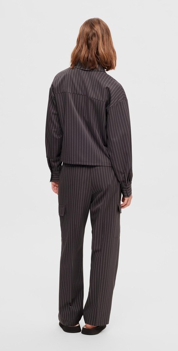 Produktbild Selected Femme Nadelstreifen Cargohose (36)
