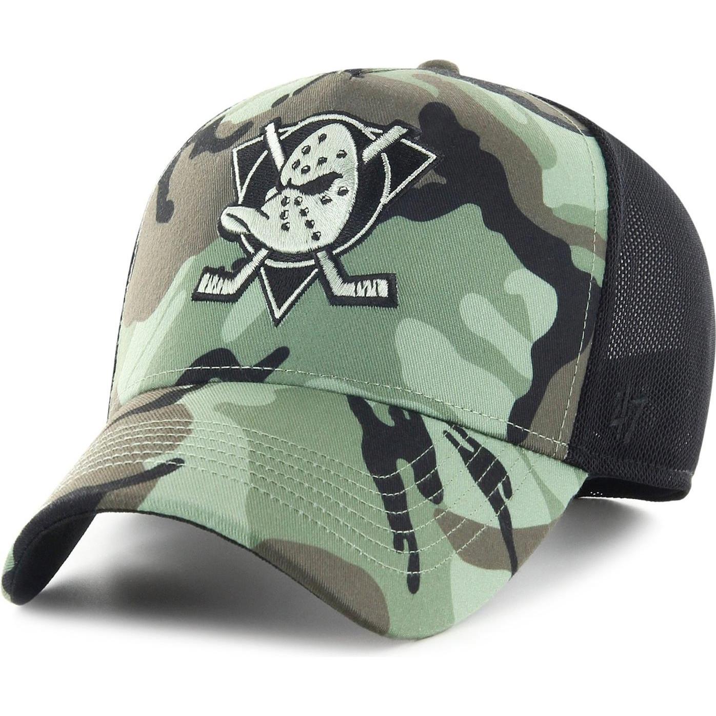Thumbnail - 47 Brand, Herren, Cap, Trucker Sector Anaheim Ducks, Grau, (One Size)