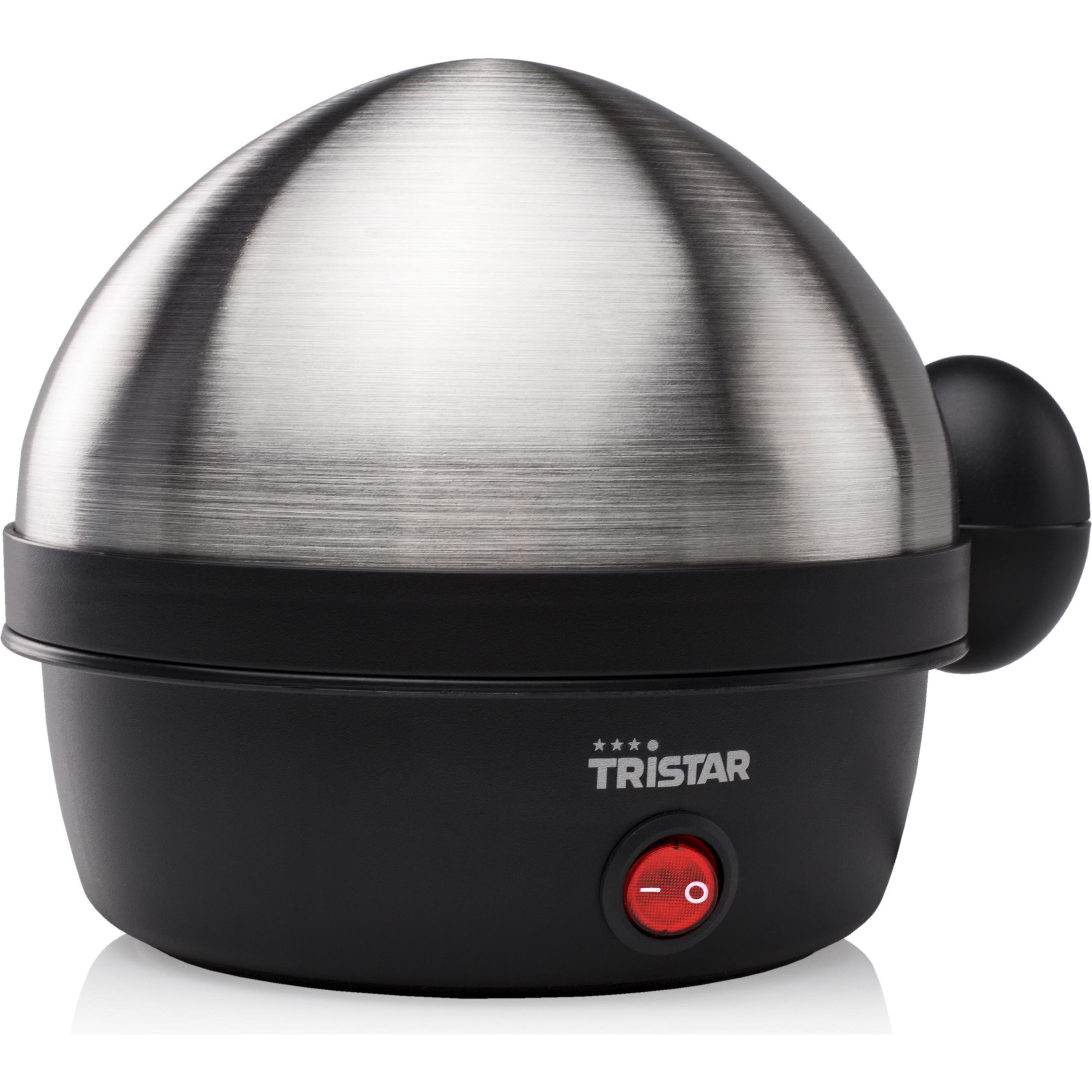 Tristar Ek-3076, Eierkocher, Schwarz, Silber