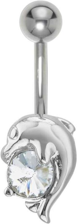 Image du produit Bijouteria Piercing nombril (Acier inoxydable, Laiton, Cristallin)