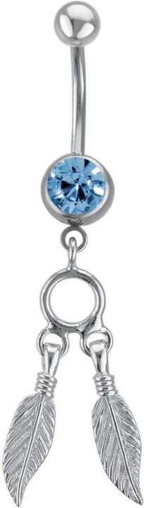 Image du produit Bijouteria Piercing nombril (Acier inoxydable, Laiton, Cristallin)