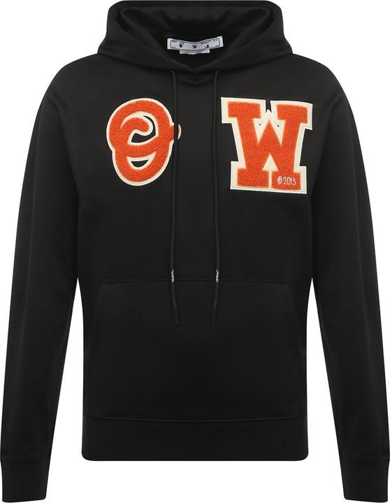 Off White Hooded Logo Sweatshirt (L)