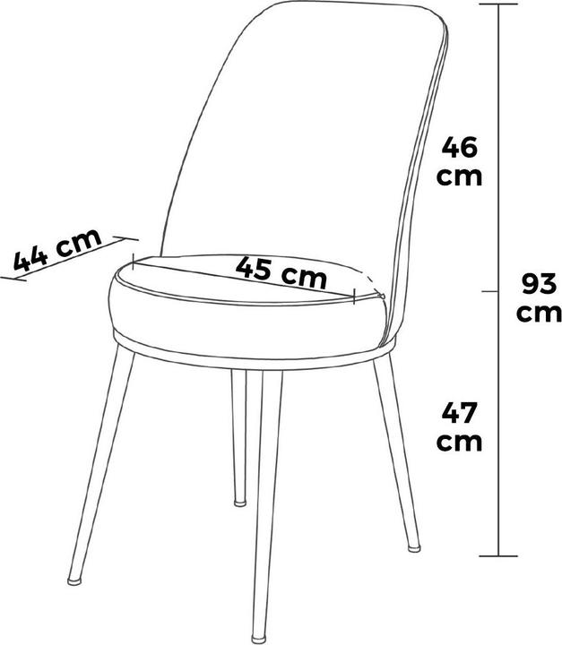 Actual product image Hanah Home Pefa Chair Set
