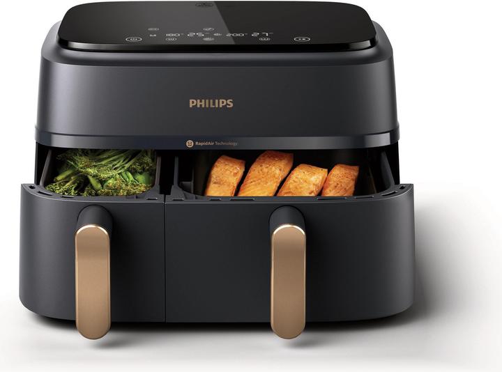 Actual product image Philips Airfryer Dual Basket NA352/00