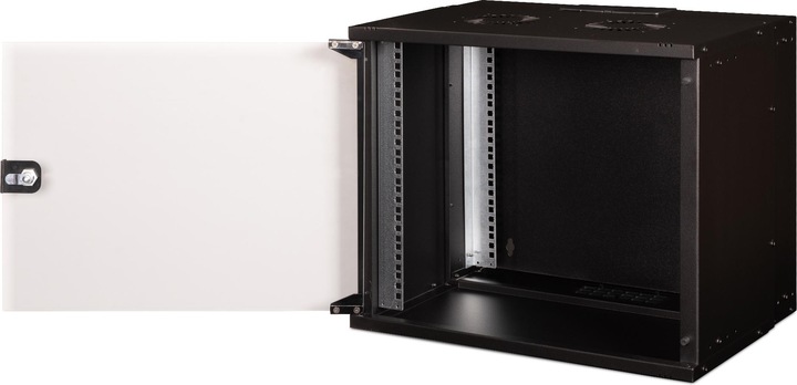 Produktbild Digitus 19" 9HE Wandgehäuse, SOHO PRO 459 x 540 x 400 mm, schwarz (9 HE, 19 Zoll Rack)