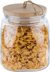 Produktbild APS Vorratsglas "WOODY" (1 l)