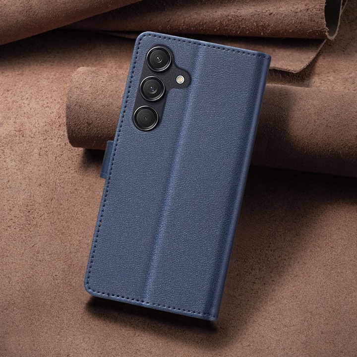 Actual product image Binfen Color Galaxy A56 - BINFEN Leder Etui Hülle mit RFID Blocker (Samsung Galaxy A56)