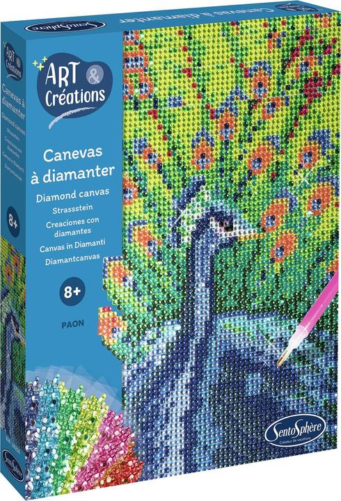 Produktbild Sentosphere Strasssteinbild Pfau