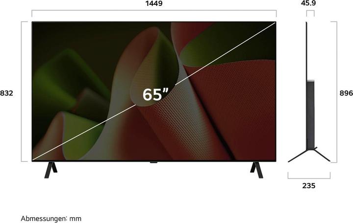 Image du produit LG TV OLED65B42LA (2024) (65", B4, OLED, 4K, 2024)