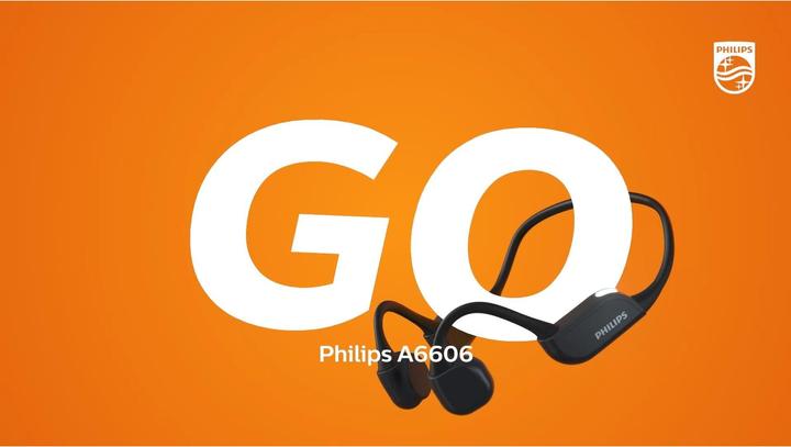 Image du produit Philips Bone Conduction Bluetooth (Pas de réduction du bruit, 9 h, Sans fil)