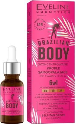 Eveline BRAZILIAN BODY Krople Samoopalające 18ml (18 ml)