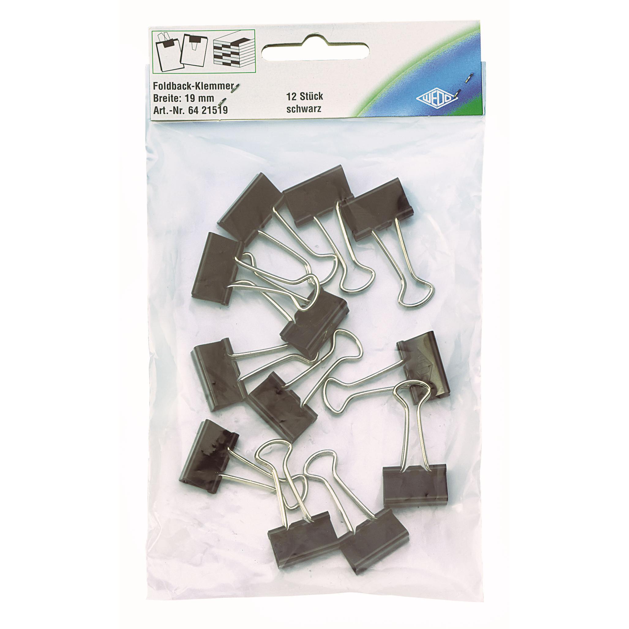 Wedo, Büroklammer, Klemmer Foldback (1 x)