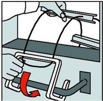 Actual product image Mentrex Wall anchor for rescue ladder