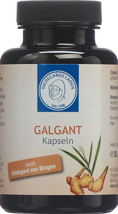 Produktbild Hildegards Laden Galgant Kapseln Kaps (90 Stück, Kapseln, 62 g)