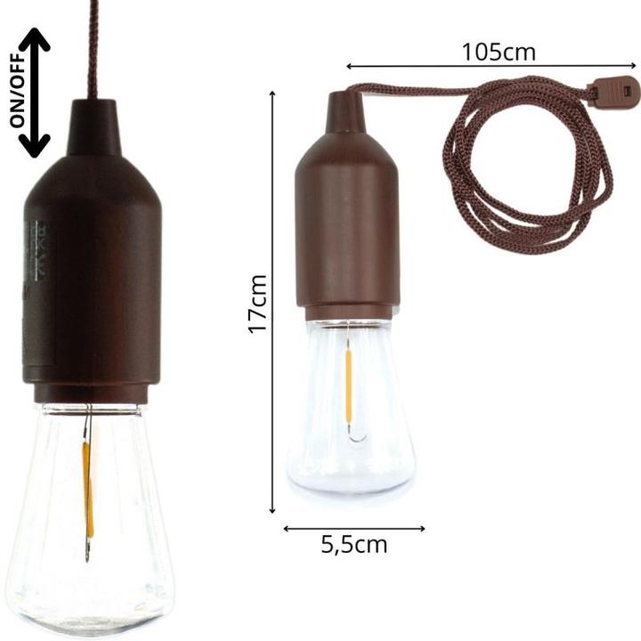 Actual product image Redcliffs Latarka Lampa Camping Baterie Wzór 2