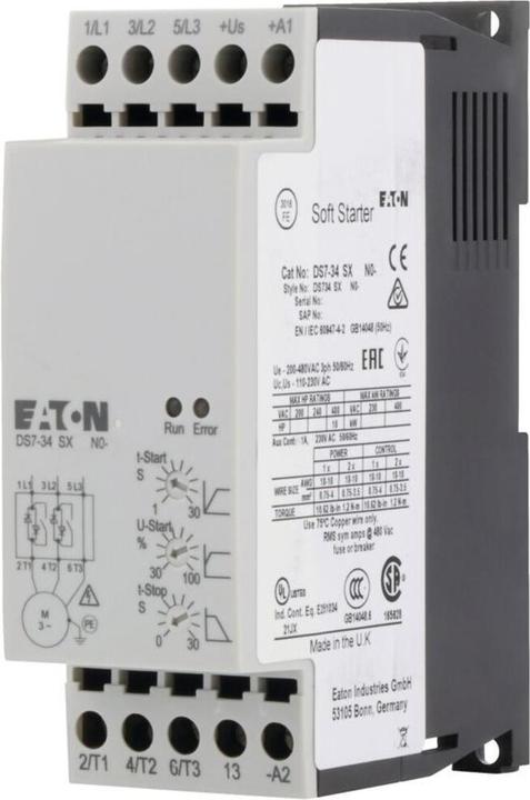 Immagine prodotto Eaton Avviatore dolce DS7 24Vac/dc 9A