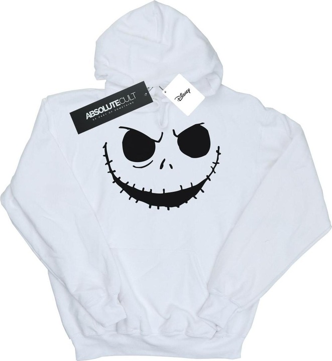 Image du produit Disney - Sweat à capuche NIGHTMARE BEFORE CHRISTMAS JACK'S FACE BOLD - Femme (M)