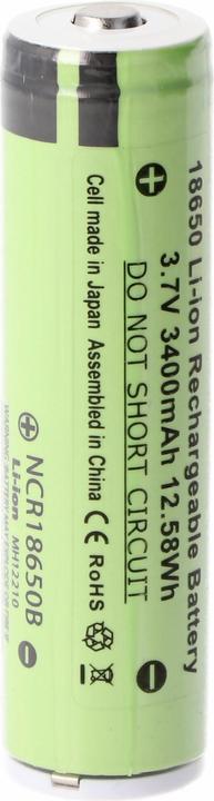 Panasonic Spezial-Akku NCR1 (1 Stk., 18650, 3400 mAh)
