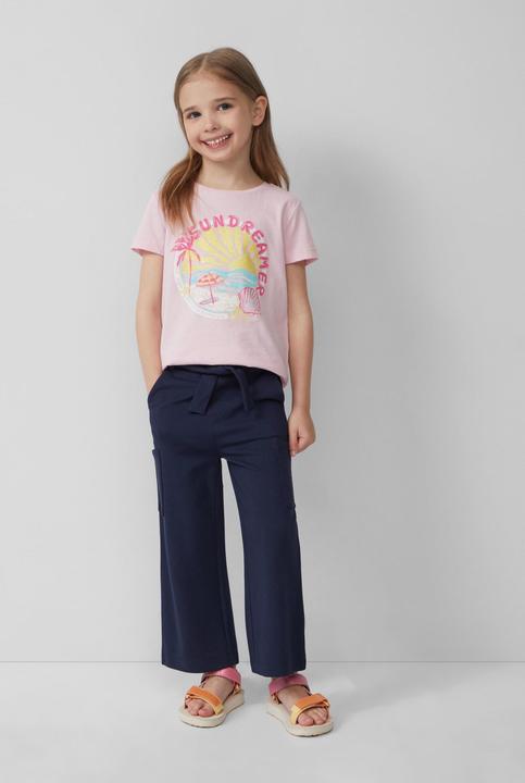 Actual product image S.Oliver T-Shirt T-Shirt im Loose Fit mit Glitzerprint (140)