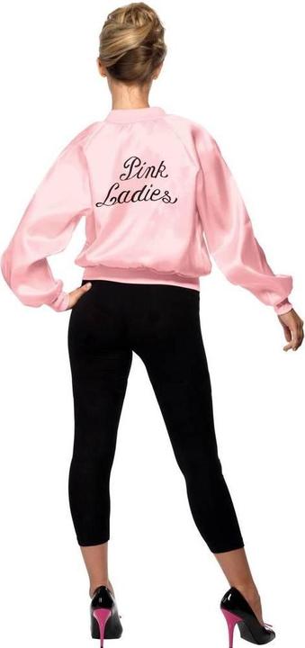 Actual product image Grease Womens/Ladies Pink Ladies Logo Jacket (M)