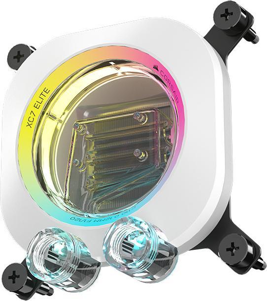 Productafbeelding Corsair Hydro X Series iCUE LINK XH505i RGB Custom Cooling Kit - White