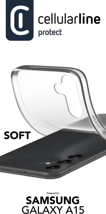 Actual product image Cellularline Soft case for Samsung A15 5G (Samsung Galaxy A15 5G)