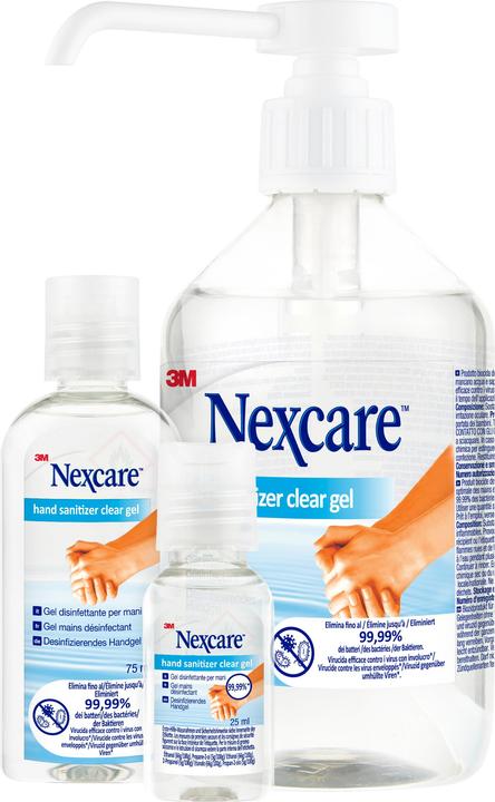 Actual product image Nexcare Hand disinfectant gel (25 ml)