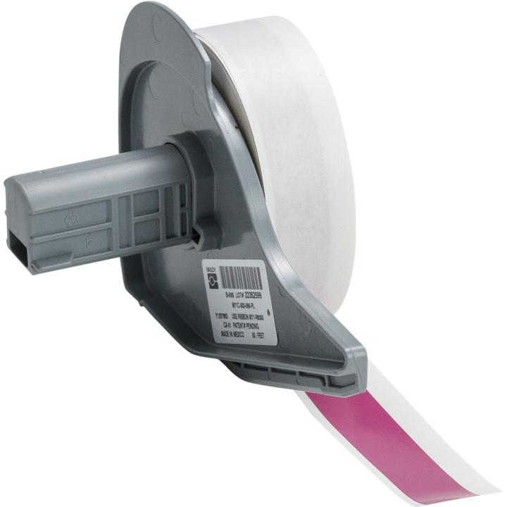 Actual product image Brady M7C-500-595-PL, vinyl tape, violet, glossy, 12.70 mm x 15.24 m, permanent, continuous (1.27 cm)