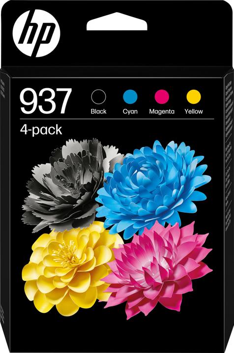 Actual product image HP 937 (M, C, Y, FC)