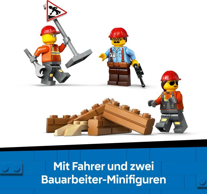 Actual product image LEGO Gelber Bulldozer mit Frontlader