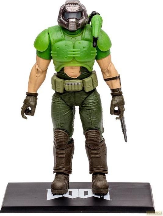 Produktbild McFarlane Doom Eternal Actionfigur Doom Slayer Classic (Glow In The Dark Edition) Gold Label 18 cm