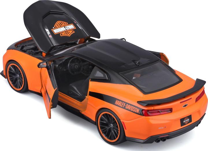 Produktbild Maisto Chevrolet Camaro 2017 Harley Davidson-Design 1/24