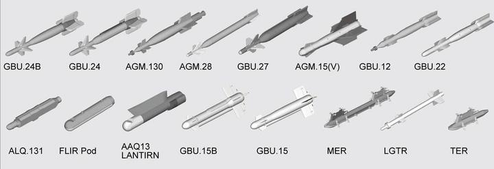 Produktbild Trumpeter US aircraft weapons - Guided Bombs