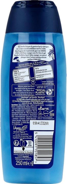 Produktbild Fa Shower Gel Sport Unisex (250 ml)