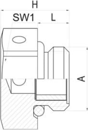 Produktbild Jacob Druckausgleichselement JDAE12ES4305 Edelstahl